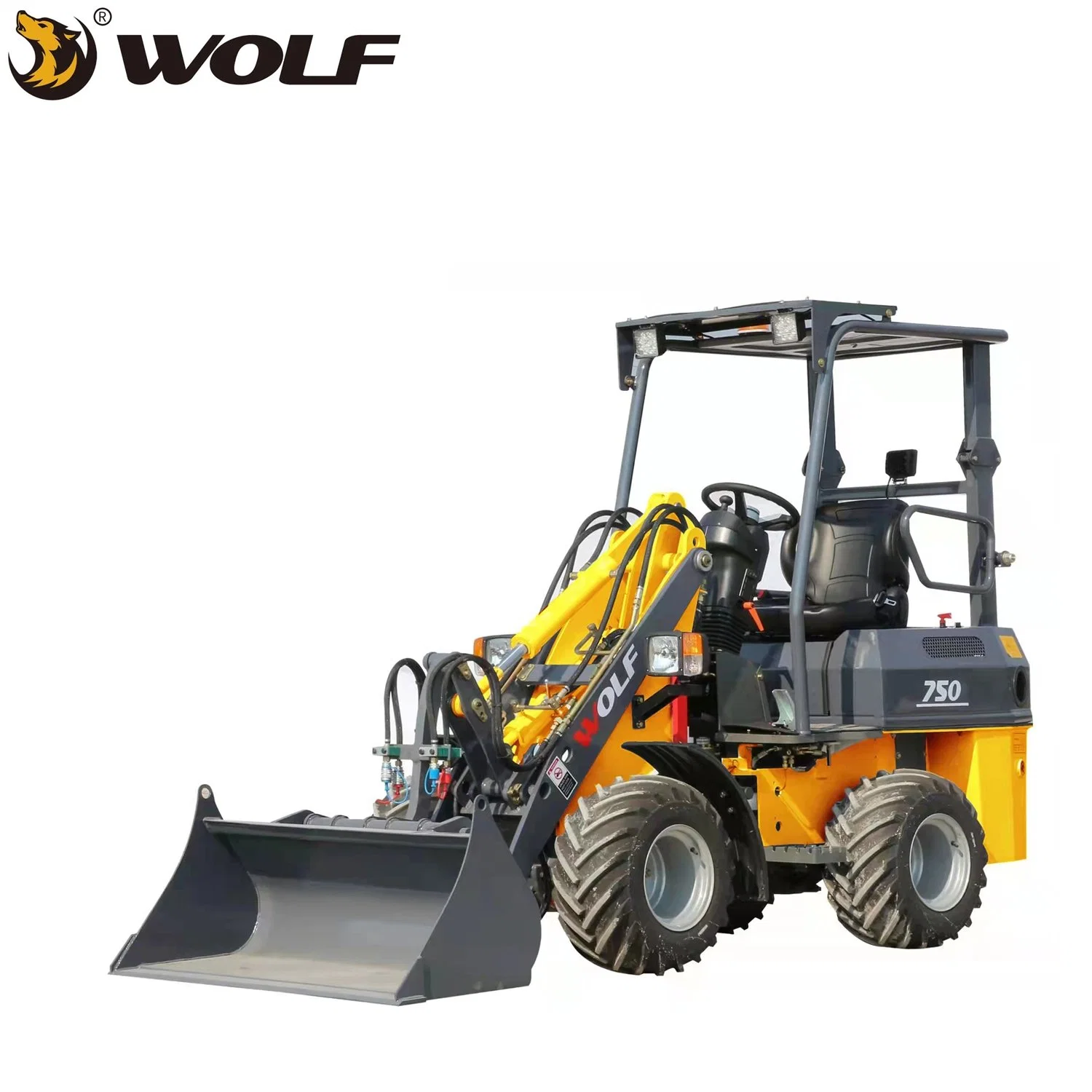 Compact/Articulated/Multifunctional with 4WD CE/TUV Yanmar/ Euro 5 Engine 750/0.6t Wheel Loader for Sales/Hire/Garden/Farm/Small/Mini