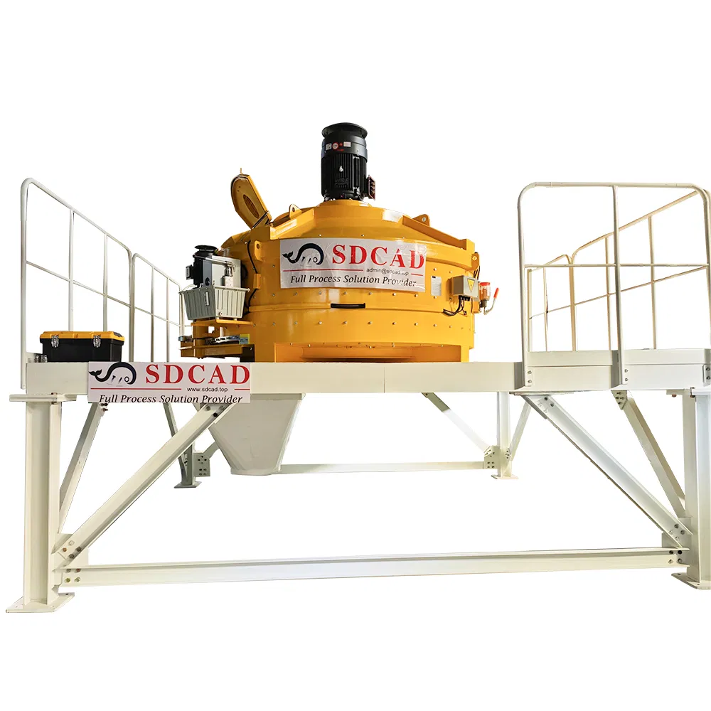 Planetary Concrete Mixer