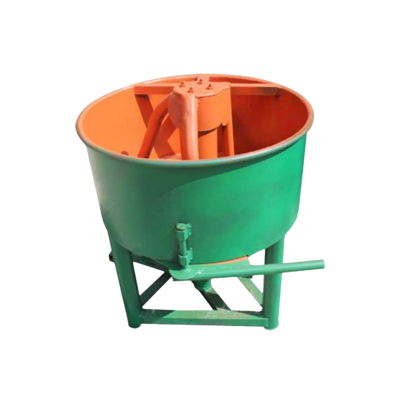 Multifunctional Mechanical Vertical Flat Mouth Cement Mortar Concrete Mixer Pan Mixer