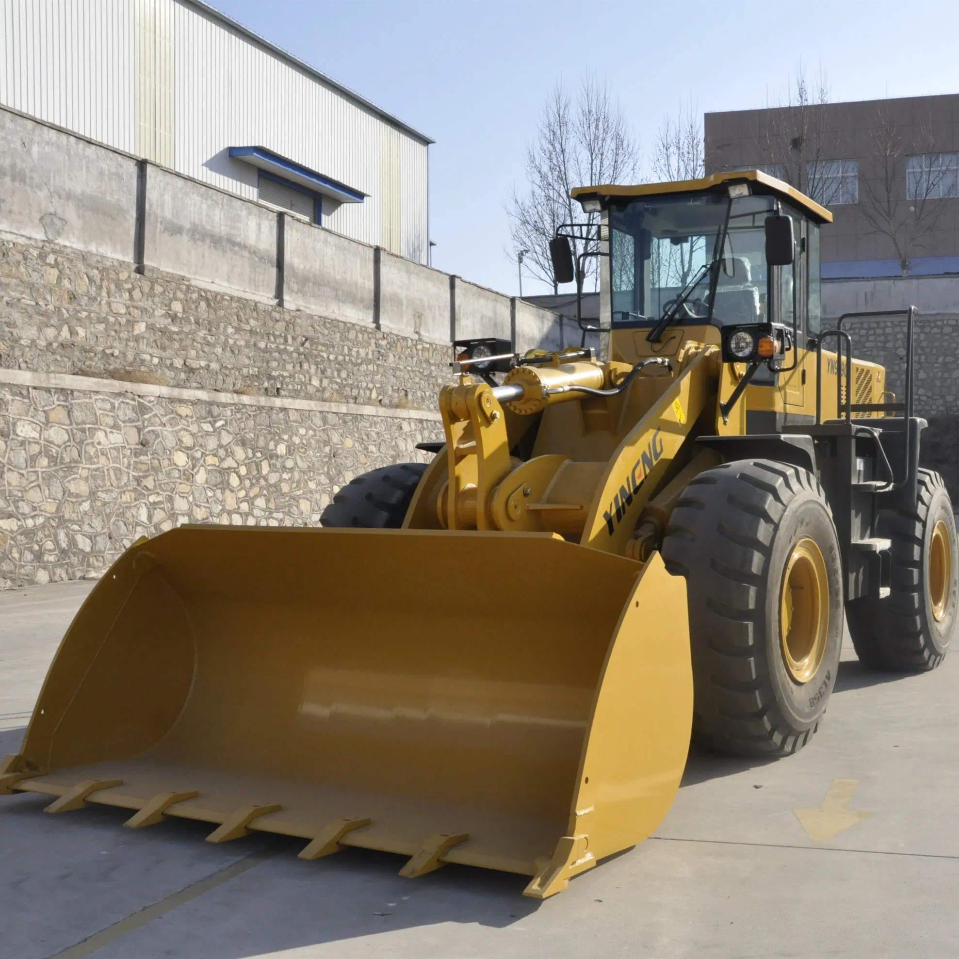 High Quality 5 Ton 3m3 Bucket Wheel Loader for Heavy Duty Front End Loader 5t Shovel Loader
