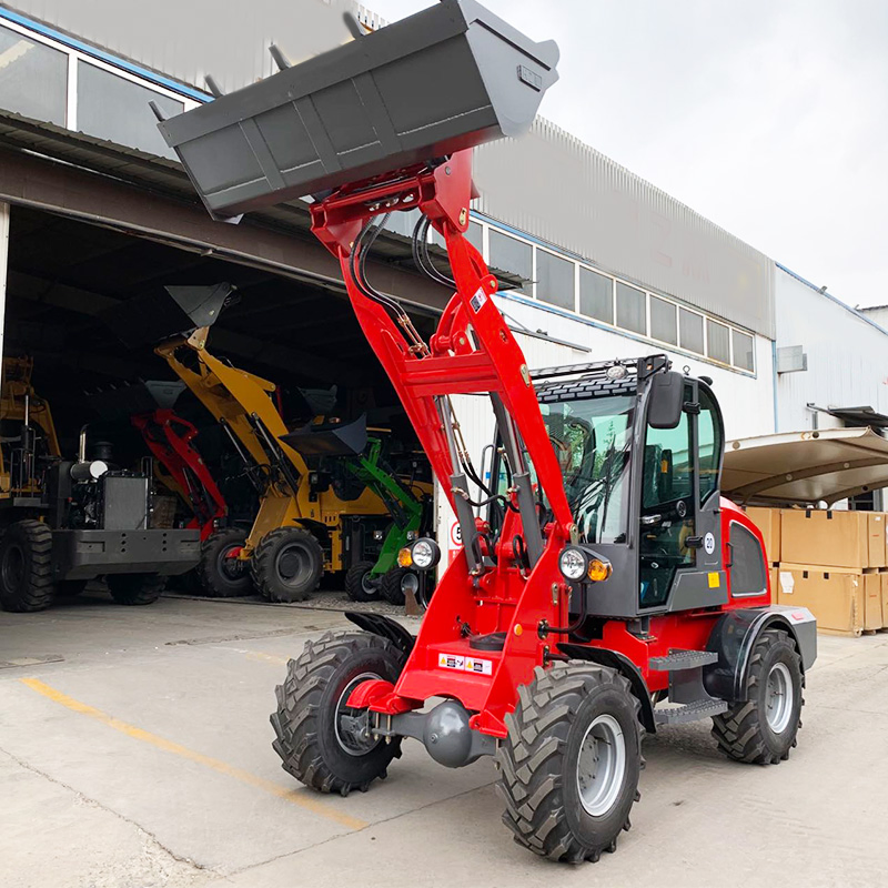 for Zg 1600kg Hydraulic Mini Small Wheel Loader All-Terrain Adaptability Backhoe Loader Small Articulated Wheel Loader