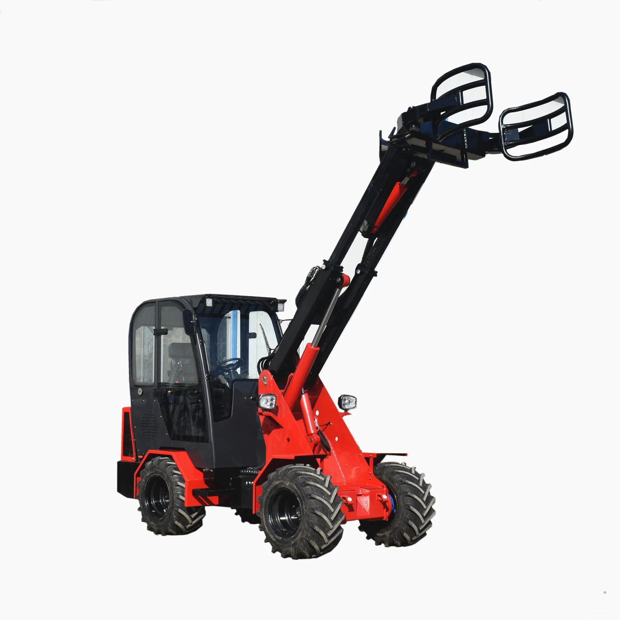 1.5/2ton Articulated Mini Small Compact Wheel Loader Radlader Hoflader with CE