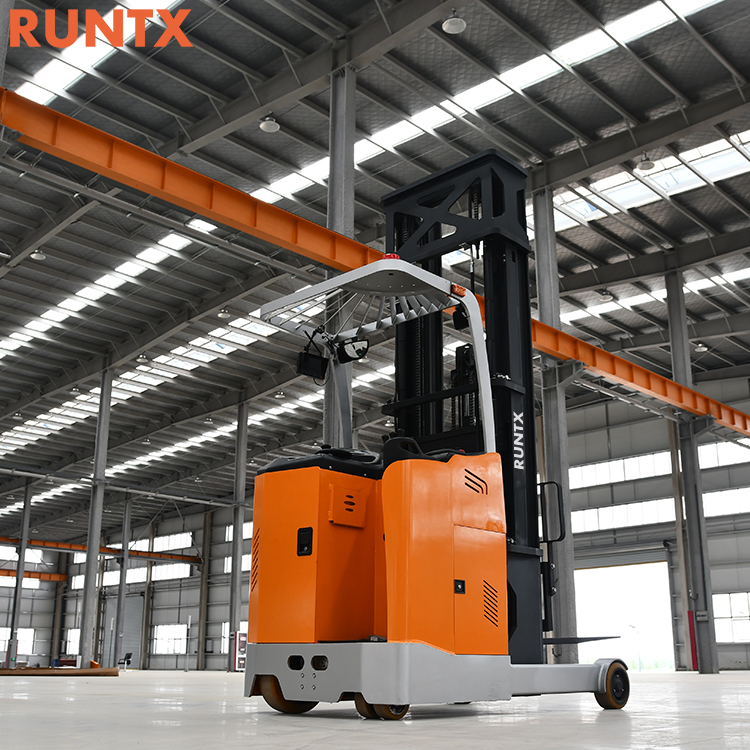 Runtx Brand High Quality Narrow Aisle Forklift Electric 2t 2.5t Reach Truck 10m