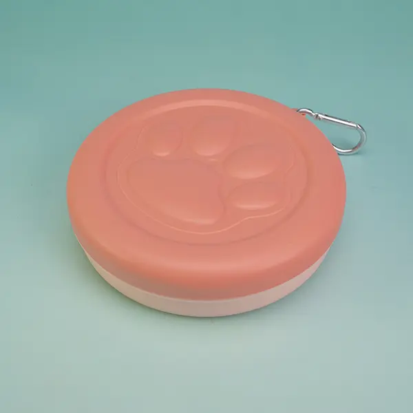 ODM Lightweight Outdoor Pet Bowl – 14 × 4 cm, 370 ml – Durable PP & TPR – Solid & Two‑Tone Colors – Wholesale Customizable Manufacturer, Factory