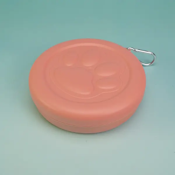ODM Lightweight Outdoor Pet Bowl – 14 × 4 cm, 370 ml – Durable PP & TPR – Solid & Two‑Tone Colors – Wholesale Customizable Manufacturer, Factory