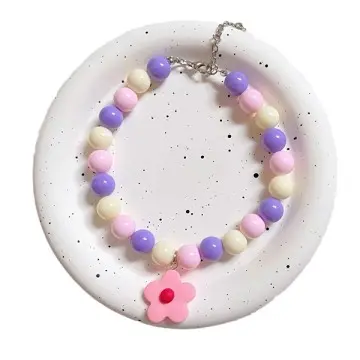 OEM Wholesale Macaron Beaded Pet Collar