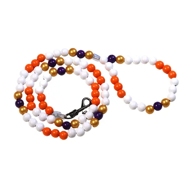 Wholesale Halloween Dog Leash – Wooden Beads – Custom Designs Available
