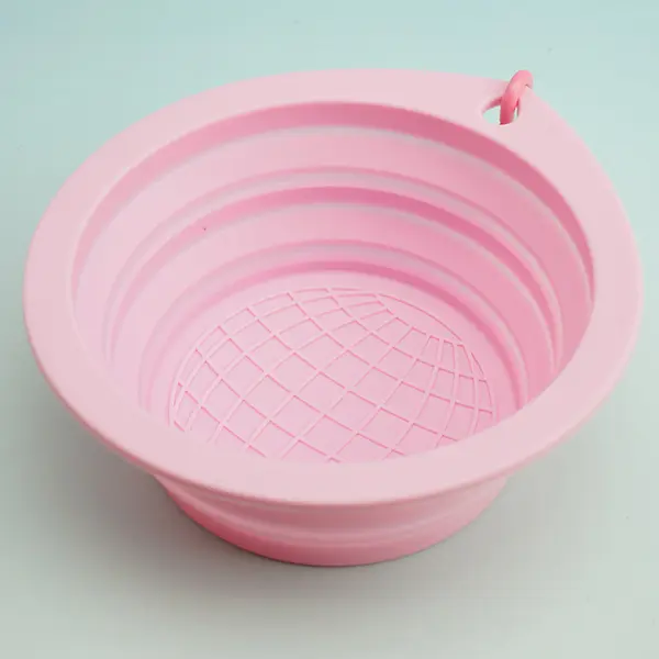Wholesale Earth-Shaped Silicone Foldable Pet Bowl – 13×14cm – Purple / Pink / Blue – Wholesale & OEM Available Exporter, Exporters