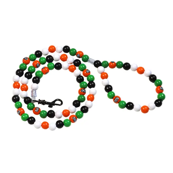 Wholesale Halloween Dog Leash – Wooden Beads – Custom Designs Available