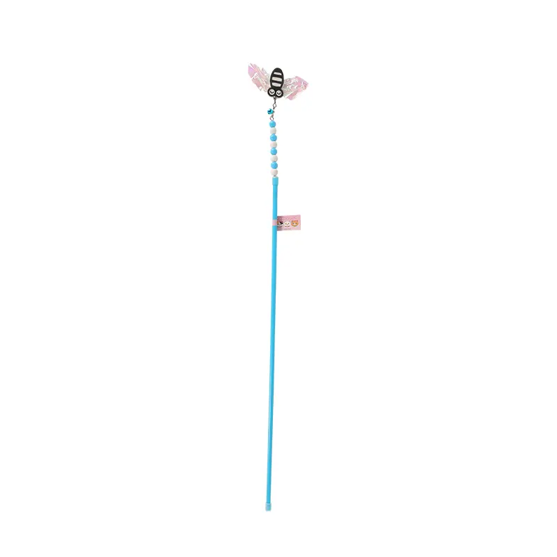 Discount Interactive Cat Teaser Wand Set – Beads, Tassels & Crinkle Insects – 31–54cm Suppliers, Exporters