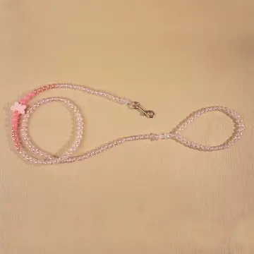 Glow-in-the-Dark Beaded Pet Leash