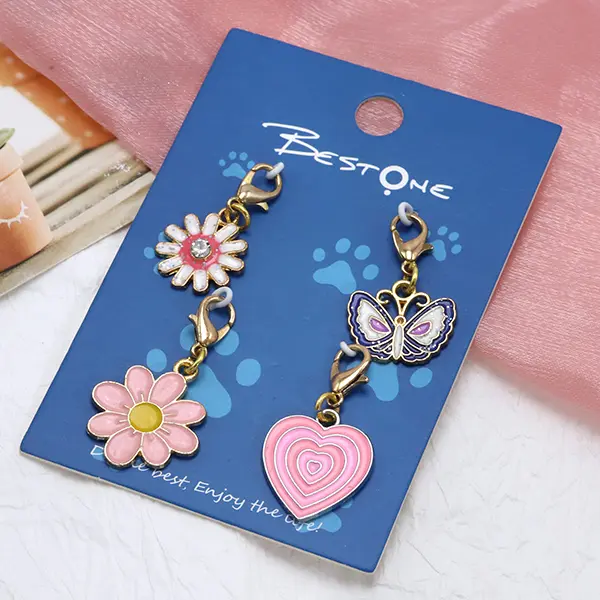 Enchanting Pet Collar Charms detail