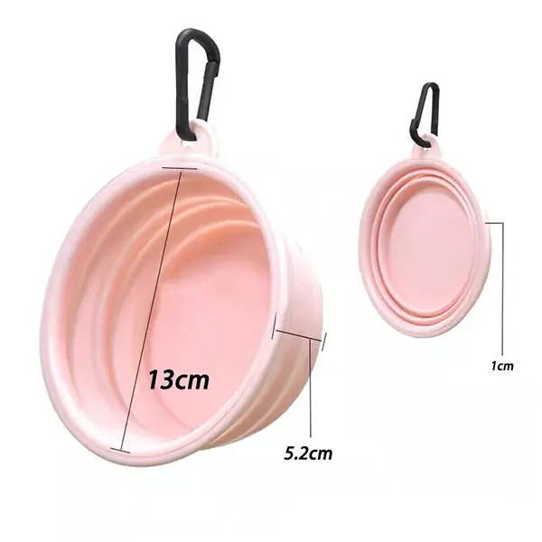 Wholesale Portable Collapsible Silicone Pet Bowl – 350ml | Travel-Friendly Food & Water Bowl for Dogs & Cats Manufacturers, Exporters