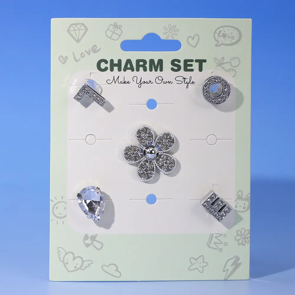 Discount Vintage Palace Style Pet Leash Plug-in Accessories Set – Glass/Alloy Decorative Charms for Customizable Pet Leashes Factory, Exporter