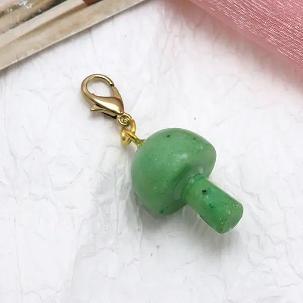OEM Mushroom Magic Charms for Pet Collars - Semi-Precious Gemstone Collection2 Suppliers, Exporter