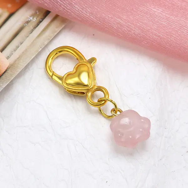 Wholesale Crystal Paws Charms for Pet Collars - Semi-Precious Gemstone Collection Manufacturer, Exporters