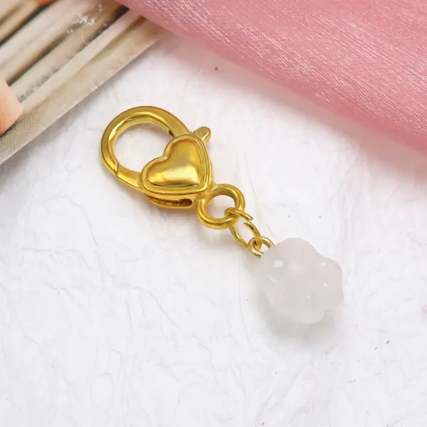 Wholesale Crystal Paws Charms for Pet Collars - Semi-Precious Gemstone Collection Manufacturer, Exporters