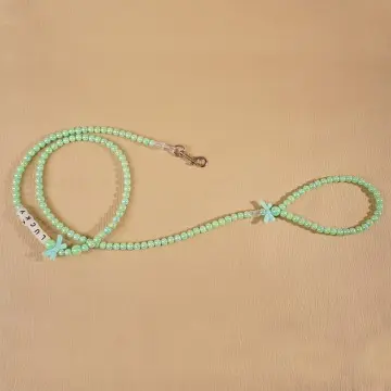 Glow-in-the-Dark Beaded Pet Leash