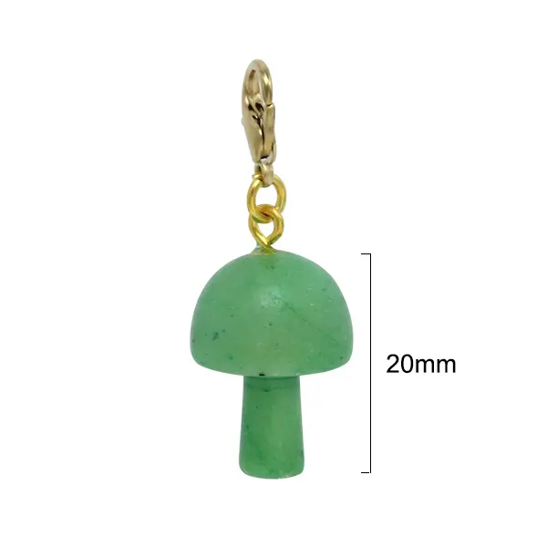 OEM Mushroom Magic Charms for Pet Collars - Semi-Precious Gemstone Collection2 Suppliers, Exporter