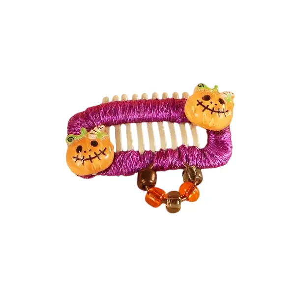 Wholesale Custom Halloween Pet Hair Clips – 3.2cm – Ghost & Pumpkin Designs – OEM Available