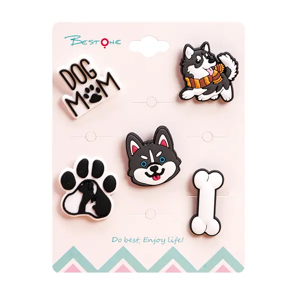 Wholesale Custom PVC Soft Rubber Charm for Leashes detail