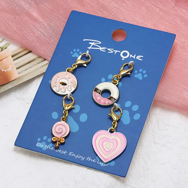 Adorable Dessert-Inspired Charms Close-up