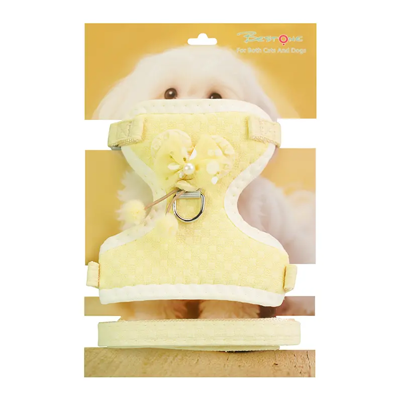 Custom Butterfly Bow Pet Harness and Leash Set – Nylon Manufacturer, Exporter