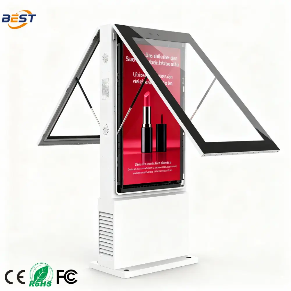 OEM Double-Sided Outdoor LCD Digital Signage for Sale and Price Quote Supplier, Factory