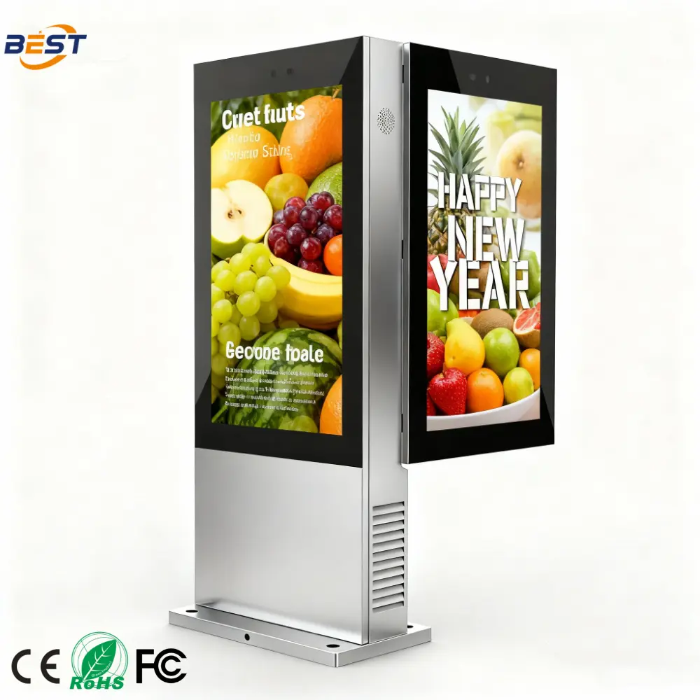 China Double-Sided Outdoor Digital Signage Suppliers and Manufacturers with Custom OEM Suppliers, Factory