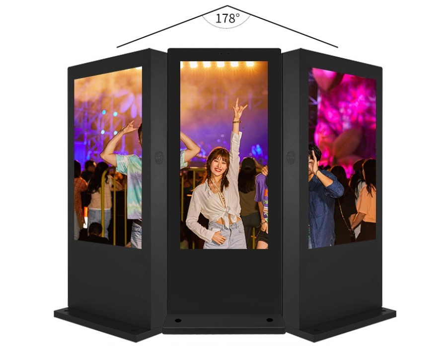 Dual-Sided Outdoor Digital Signage