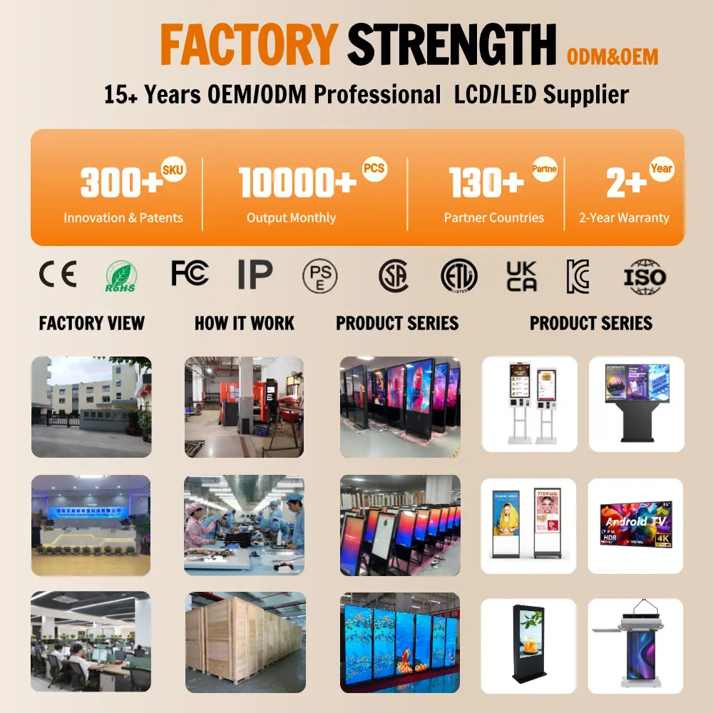 Wholesale Off-Grid Digital Signage | 420W Solar · 48H Battery · IP55 Manufacturers, Factories