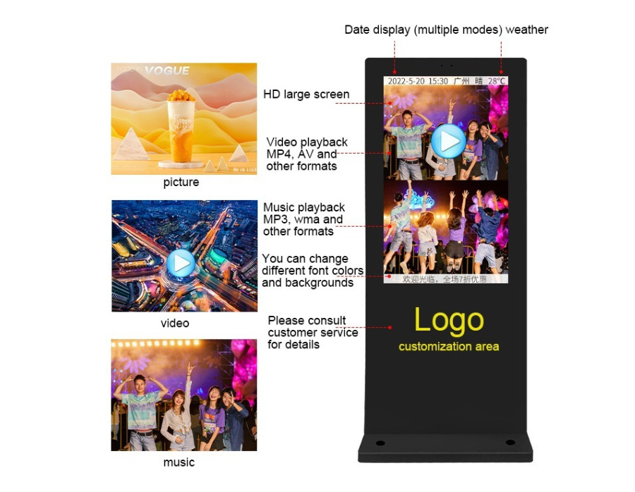 Feature-Rich Advertising Display
