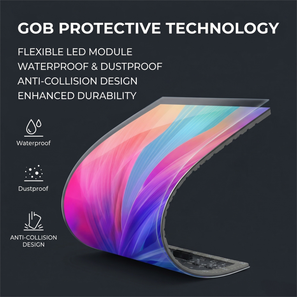 Seamless Curved LED Module