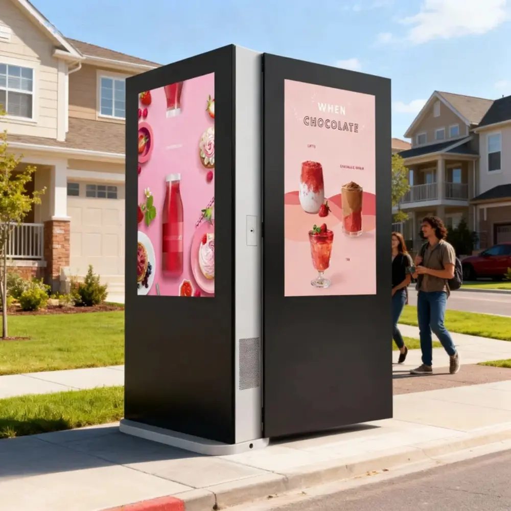 China Interactive SDK Cloud-Based API Double-Sided Outdoor Digital Signage Supplier, Factories