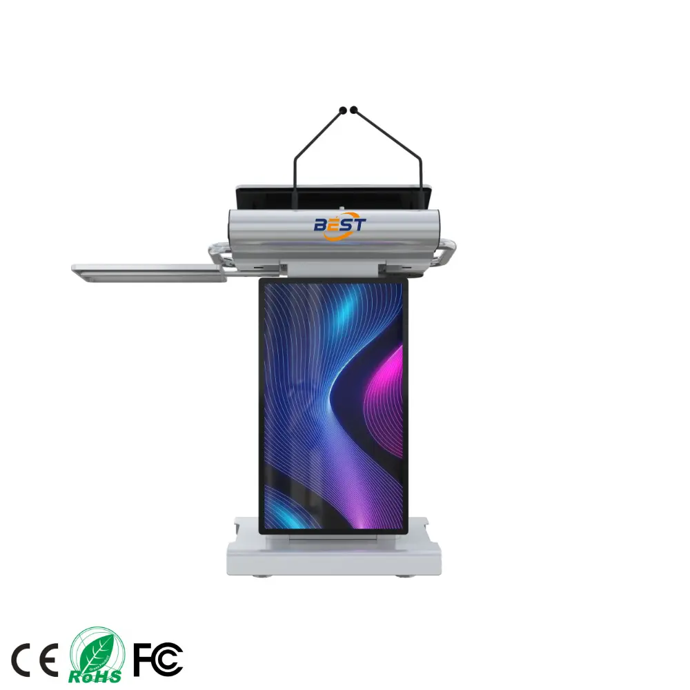 OEM Digital Podium With Screen Supplier, Suppliers