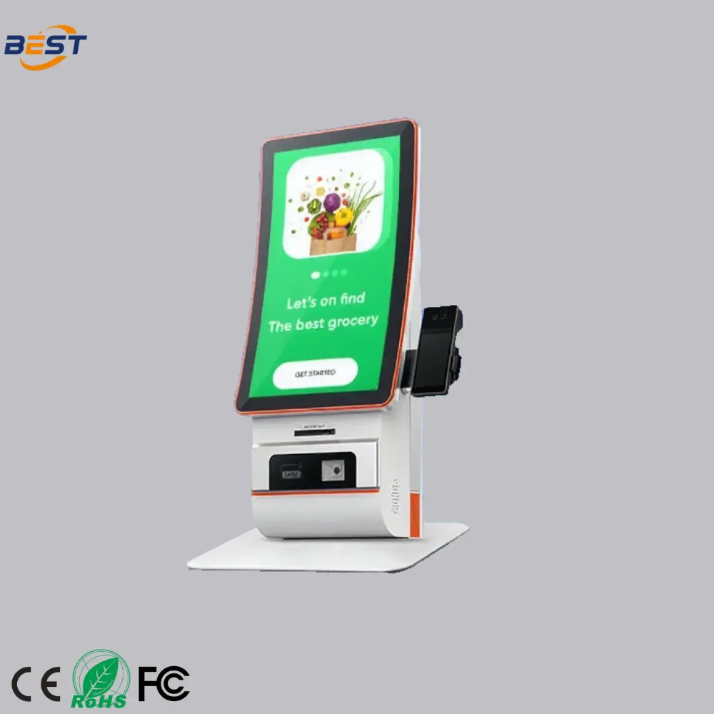 China Desktop Curved-Screen Self-Order Kiosk Supplier, Suppliers