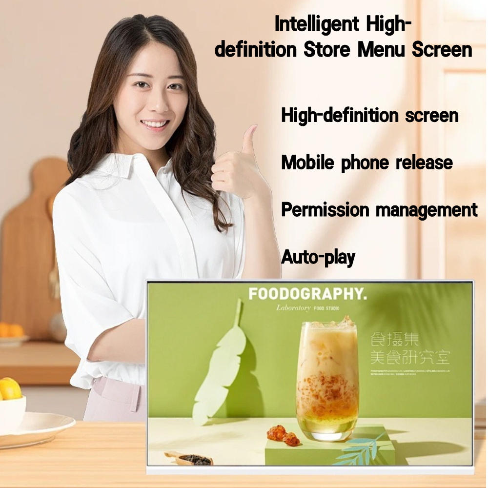 Smart High-Definition Menu Board Display