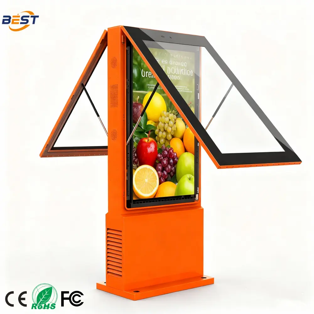 OEM Double-Sided Outdoor LCD Digital Signage for Sale and Price Quote Supplier, Factory