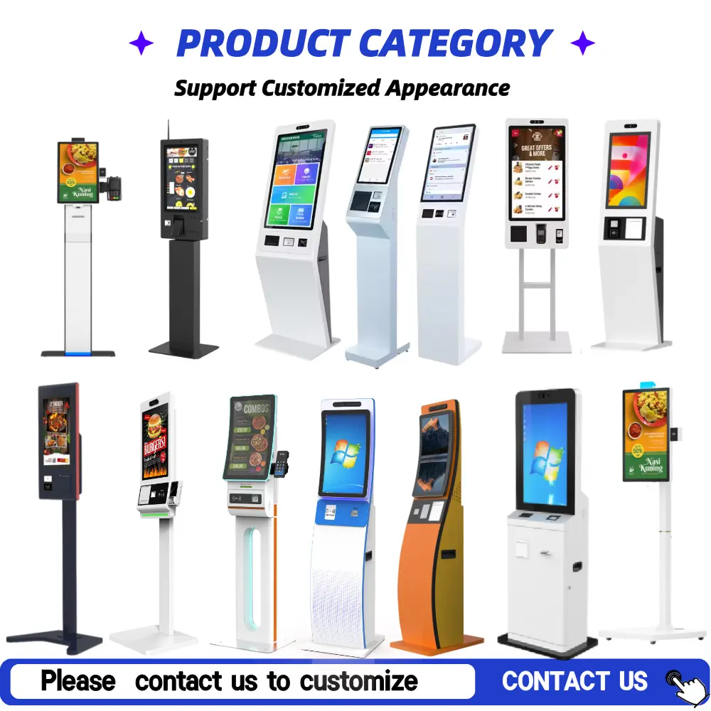 OEM Floor-Standing Self-Service Ordering Kiosk Supplier, Factory