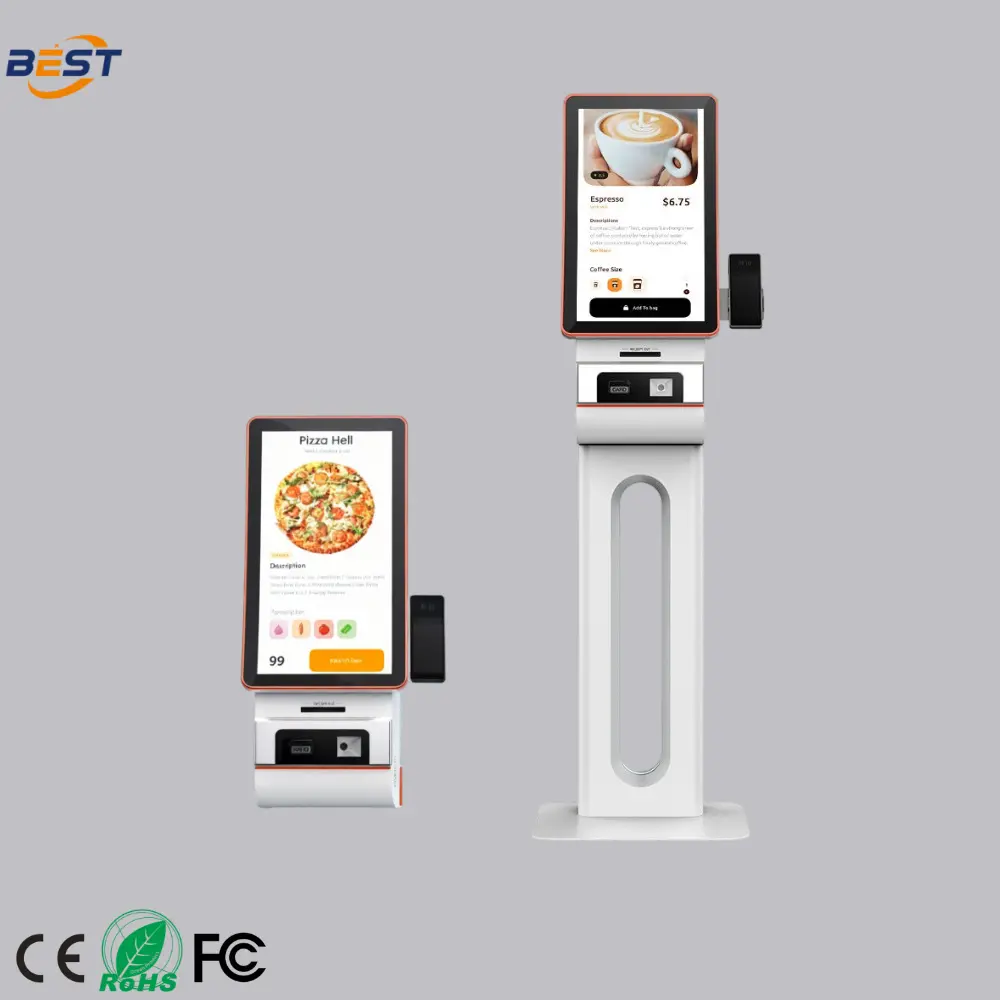 Wholesale Wall-Mounted Curved-Screen Self-Order Kiosk Supplier, Suppliers