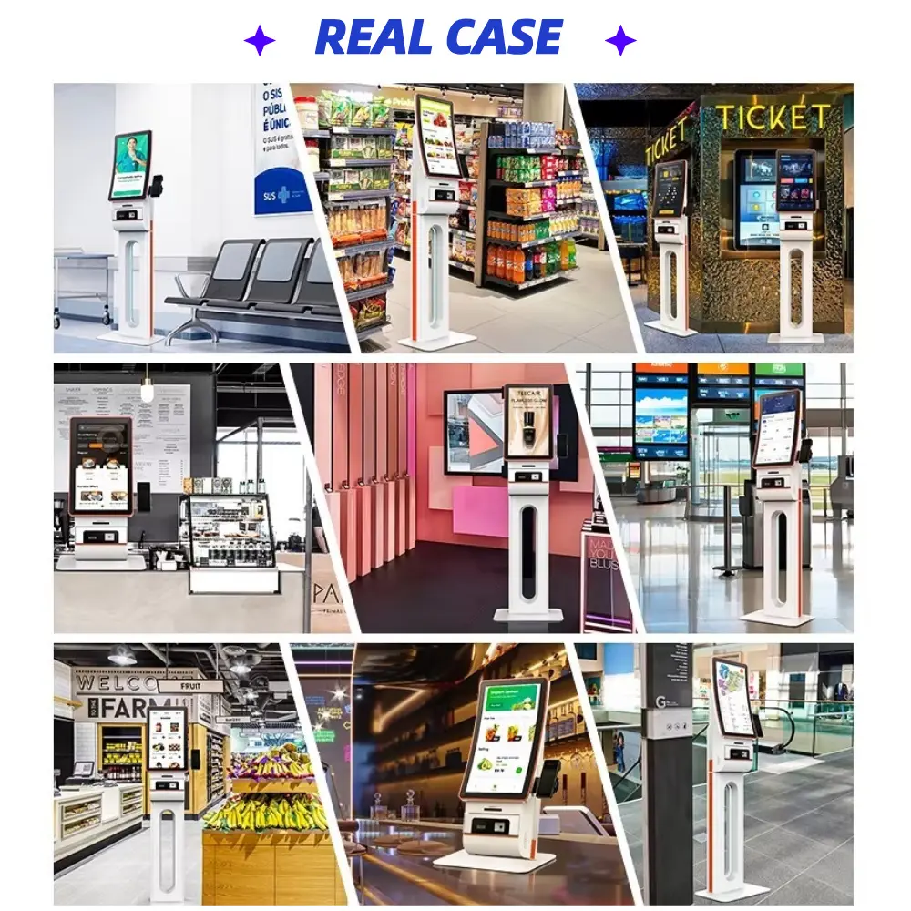 China Desktop Curved-Screen Self-Order Kiosk Supplier, Suppliers