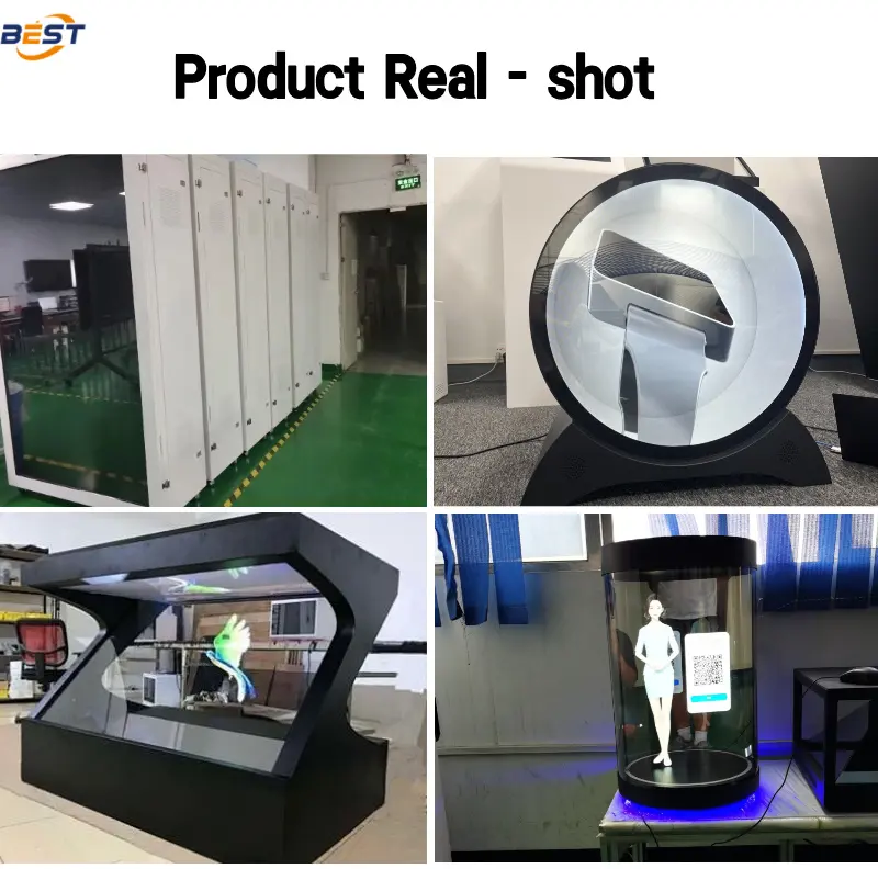 OEM LCD Transparent Showcase Factories, Factory