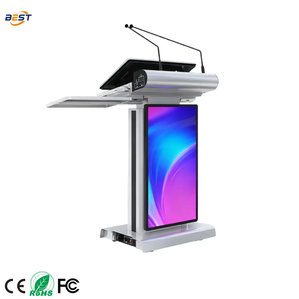 OEM Digital Podium With Screen Supplier, Suppliers