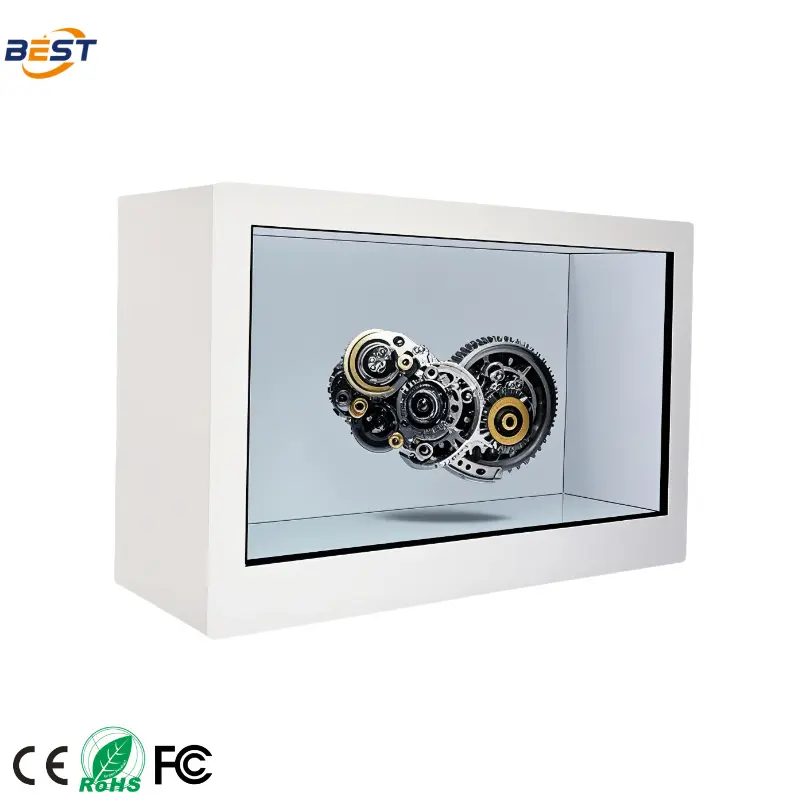 OEM LCD Transparent Showcase Factories, Factory