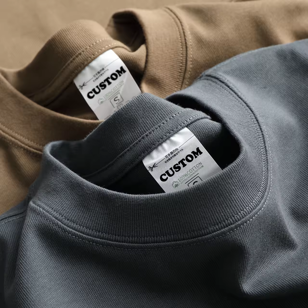 100% Cotton 230GSM Heavy Weight Luxury Tshirt Unisex Custom Print Logo Blank T Shirt Oversize Men's T-shirt