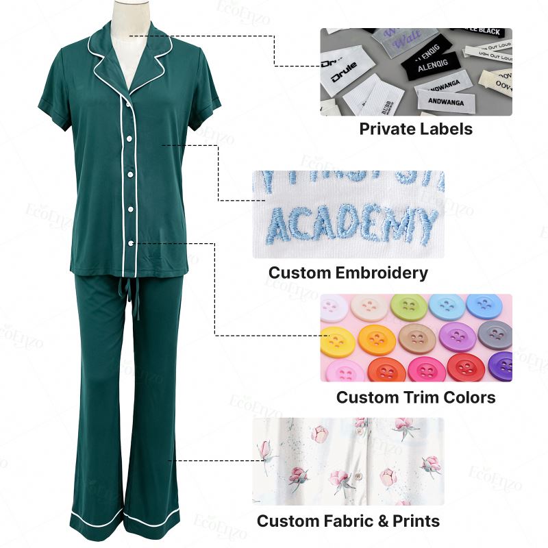Custom High Quality Bamboo Summer Casual Women's Sleeveless Pajamas Camisole Sleepwear Quick Dry Breathable