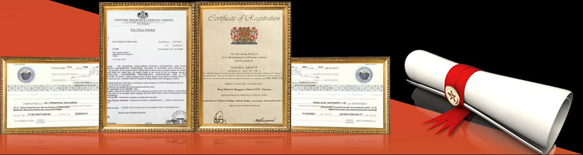 Certificates