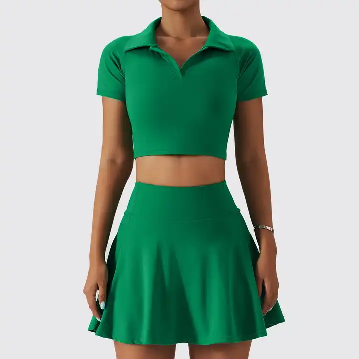 Skort Black Active Skirt Tennis Skirt