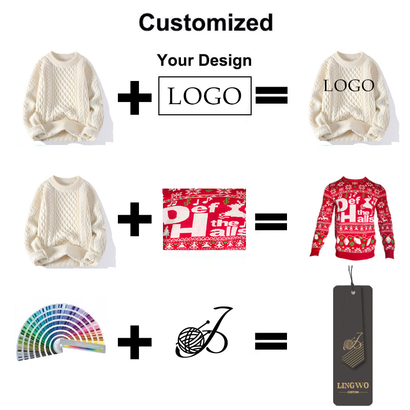 Custom Winter Thick Knit Sweater Top Long Sleeve Cardigan Coat Women's Casual Knitted Oversized Sweaters Manufacturers for Women