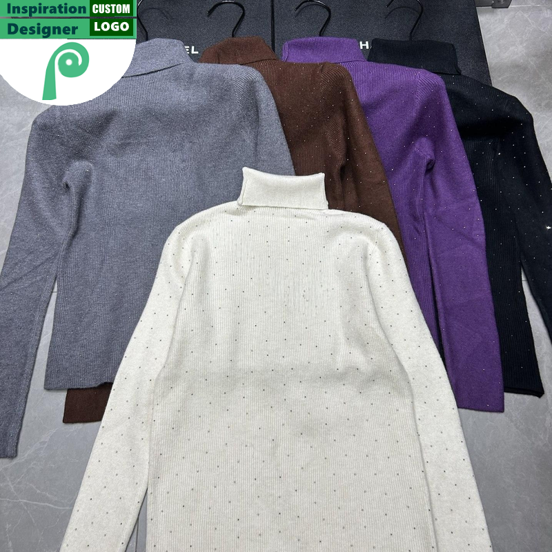 Reputable Suppliers Provide Chinese Ins Shirts Sweaters Casual Elegant Women's Apparel 100% Cotton Knitted Buy Bulk Via Online